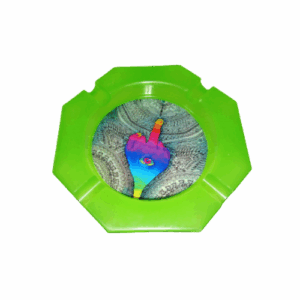 Cenicero de decoración de resina con imagen incrustada
