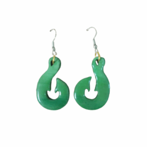 Pendientes decorativos de resina